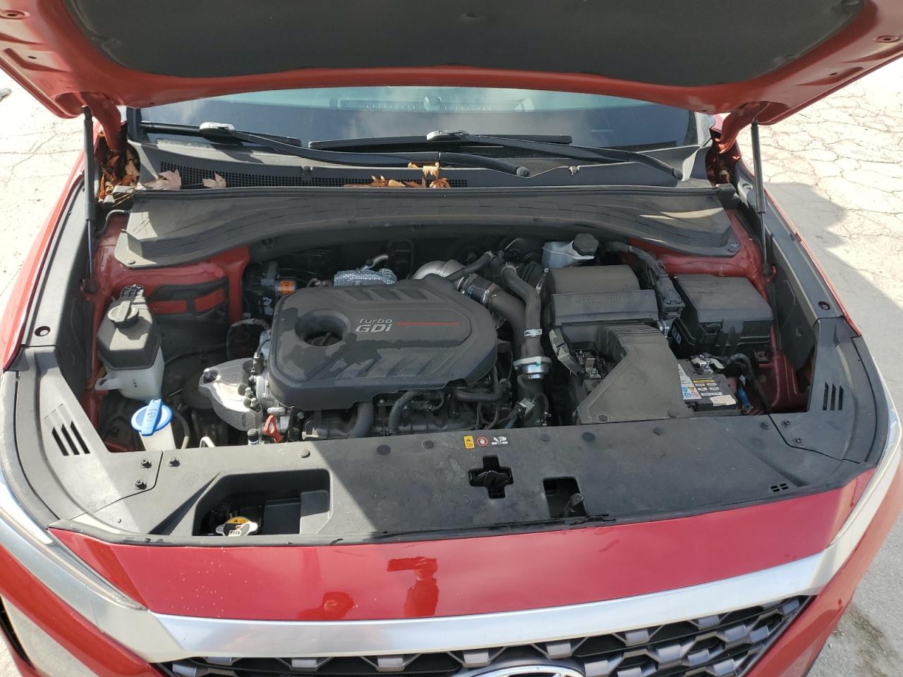 2019 Hyundai Santa Fe VIN 5NMS53AA9KH049042 Copart auction photo, side damage thumbnail 12