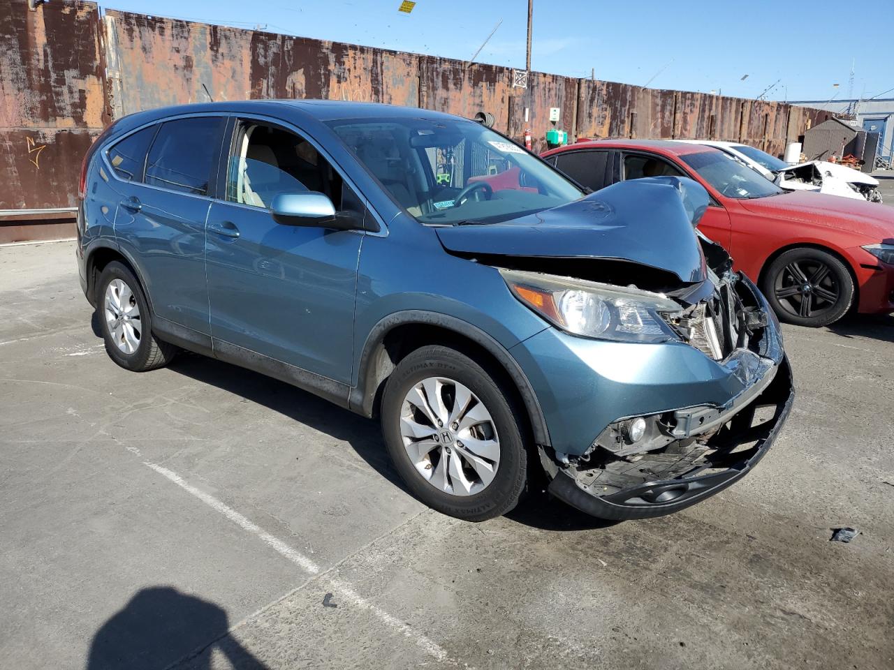 2013 Honda CR-V VIN 5J6RM3H50DL045418 Copart auction photo, front end damage thumbnail 4