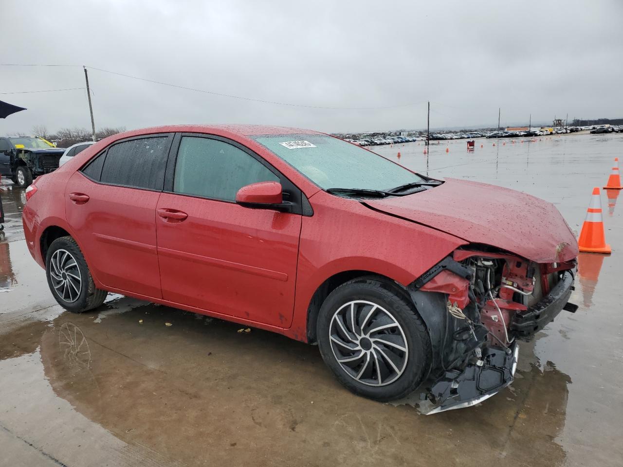 2014 Toyota Corolla VIN 5YFBURHE8EP054709 Copart auction photo, front end damage thumbnail 4