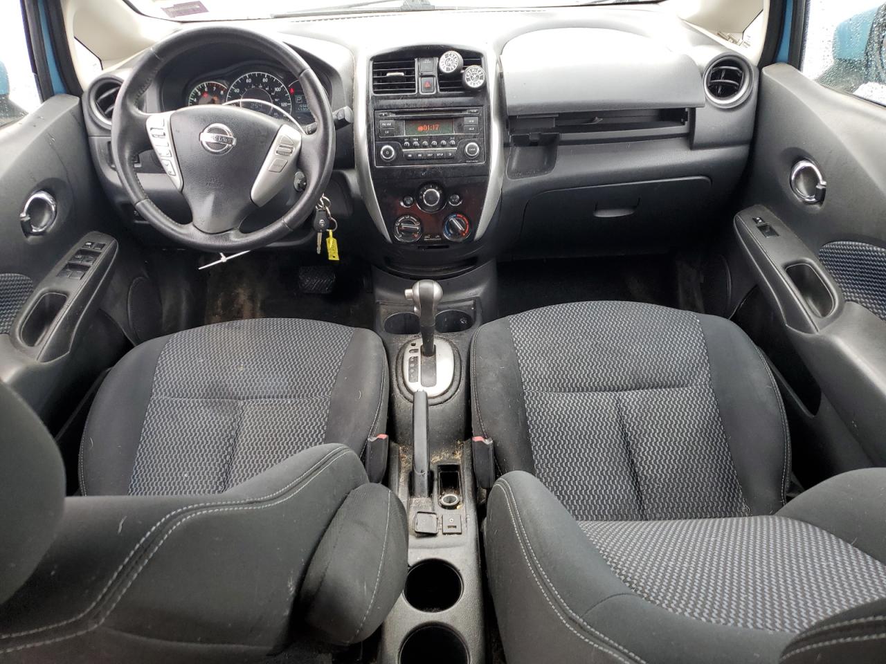 2015 Nissan Versa VIN 3N1CE2CP7FL421991 Copart auction photo, side / rear end damage thumbnail 8