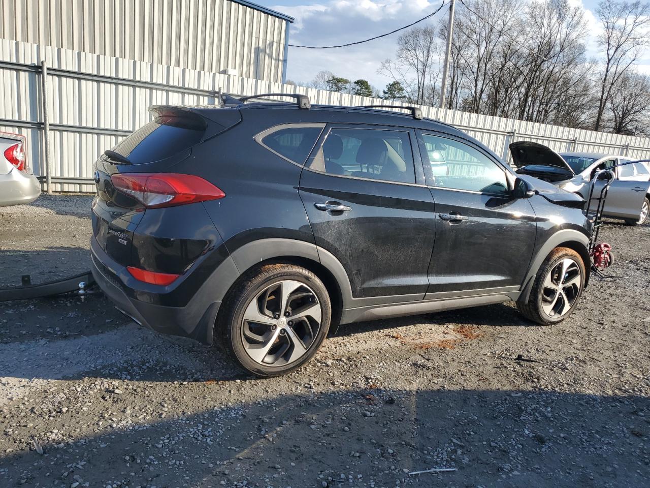 2016 Hyundai Tucson VIN KM8J3CA24GU077448 Copart auction photo, front end damage thumbnail 3