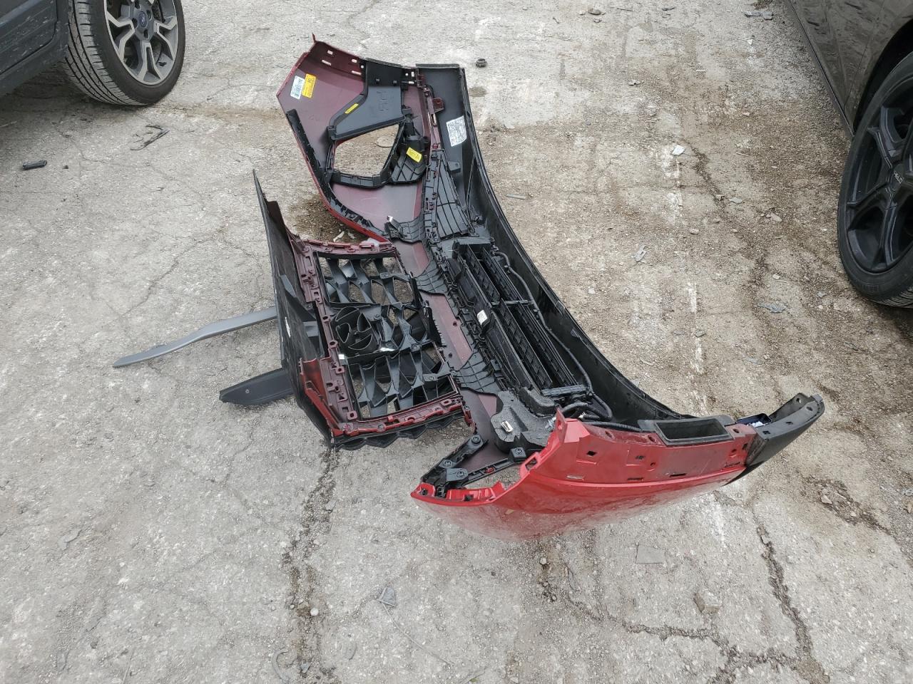 2023 Hyundai Tucson VIN 5NMJF3AE0PH265350 Copart auction photo, front end / frame damage damage thumbnail 13
