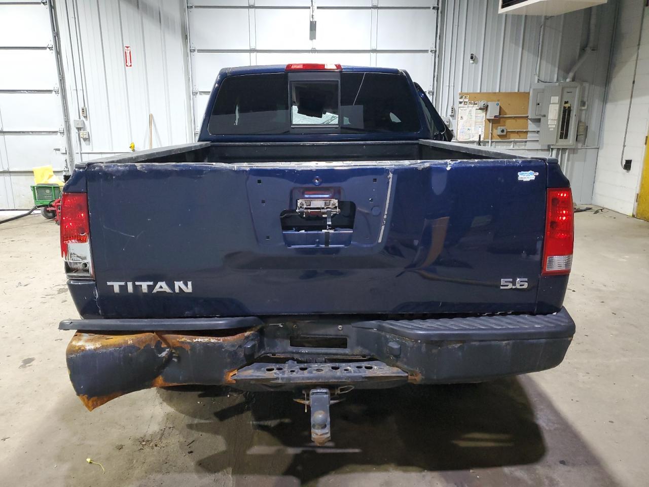 2007 Nissan Titan VIN 1N6AA06B77N226721 Copart auction photo, all over / top/roof damage thumbnail 6