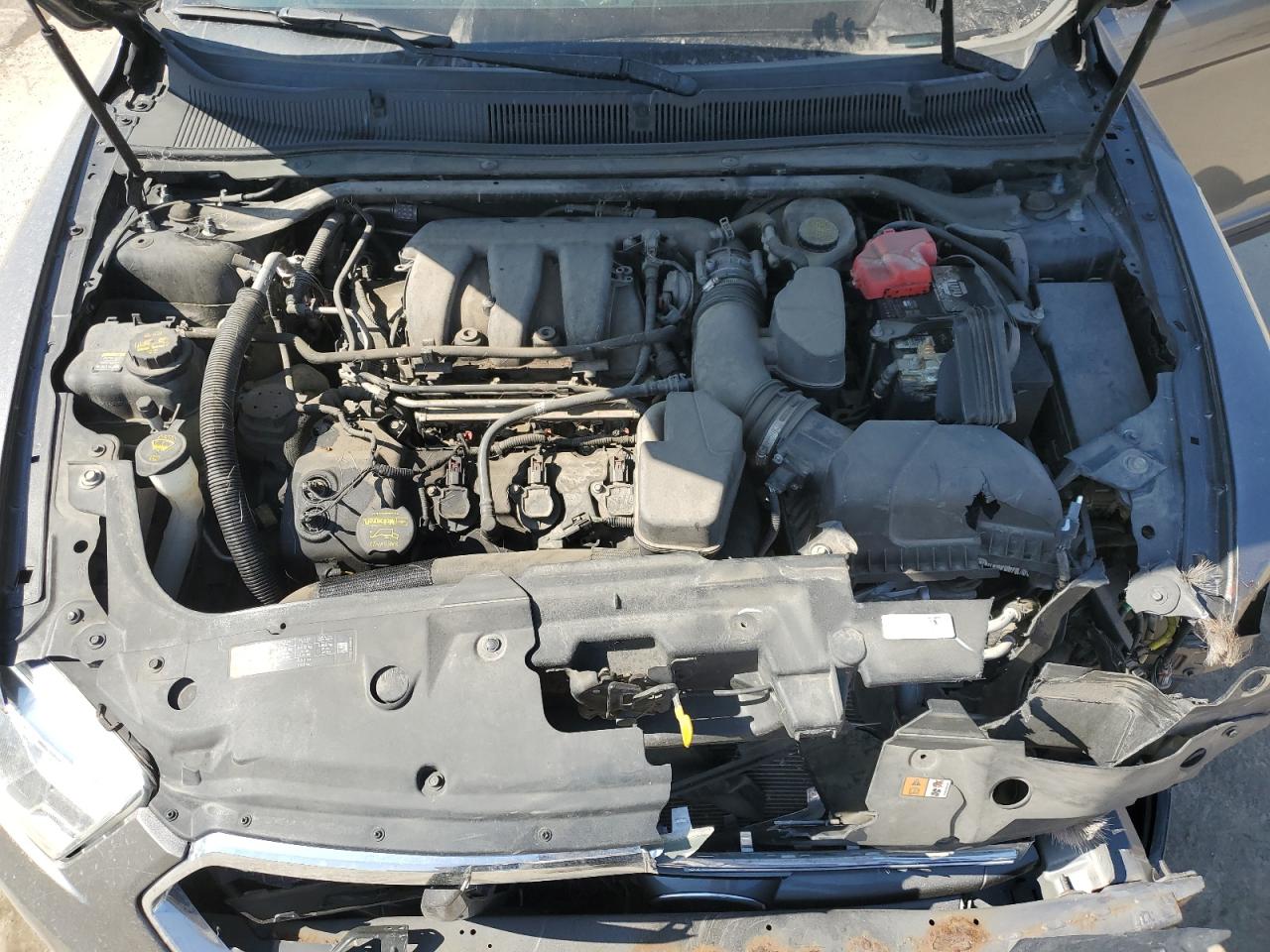 2013 Ford Taurus VIN 1FAHP2F89DG180573 Copart auction photo, front end damage thumbnail 13