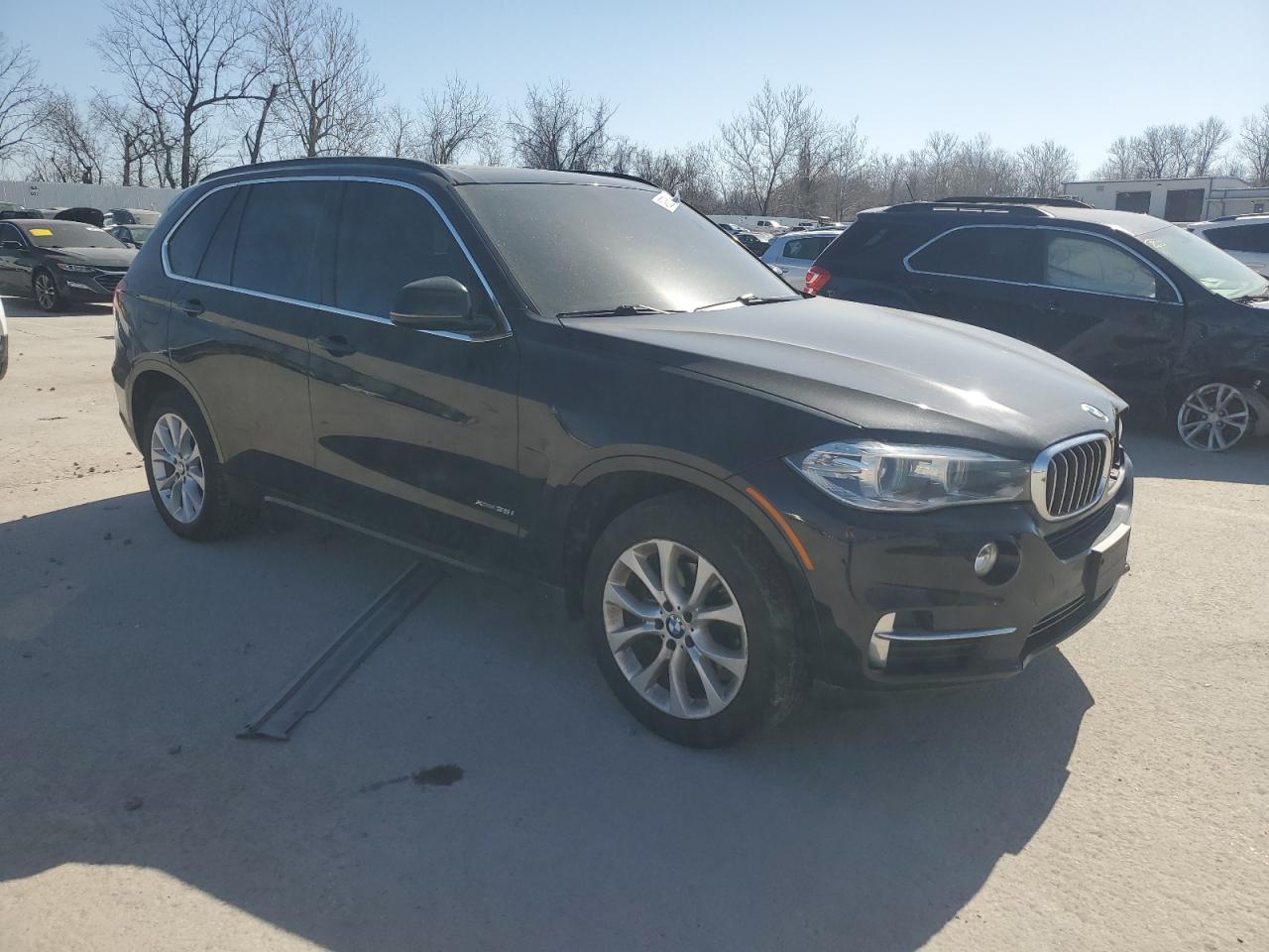2014 BMW X5 VIN 5UXKR0C5XE0H22820 Copart auction photo, front end damage thumbnail 4