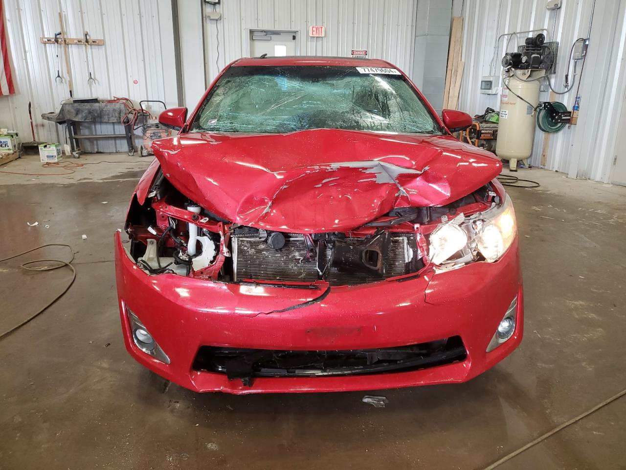 2014 Toyota Camry VIN 4T1BK1FKXEU545894 Copart auction photo, front end damage thumbnail 5
