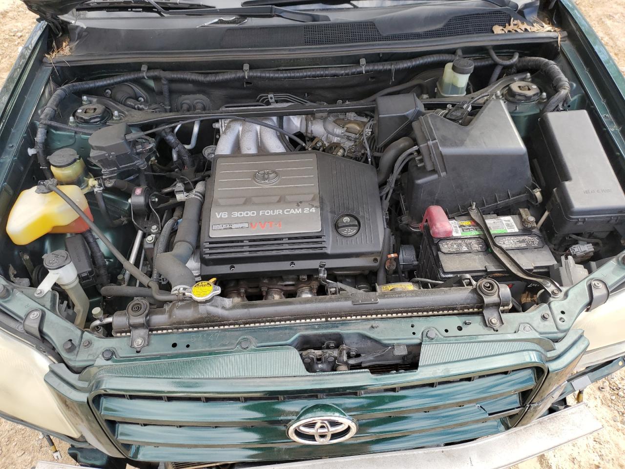 2003 Toyota Highlander VIN JTEGF21A830111170 Copart auction photo, front end damage thumbnail 14