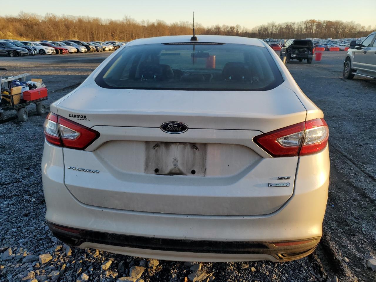 2014 Ford Fusion VIN 3FA6P0H97ER360372 Copart auction photo, front end / minor dent/scratches damage thumbnail 6