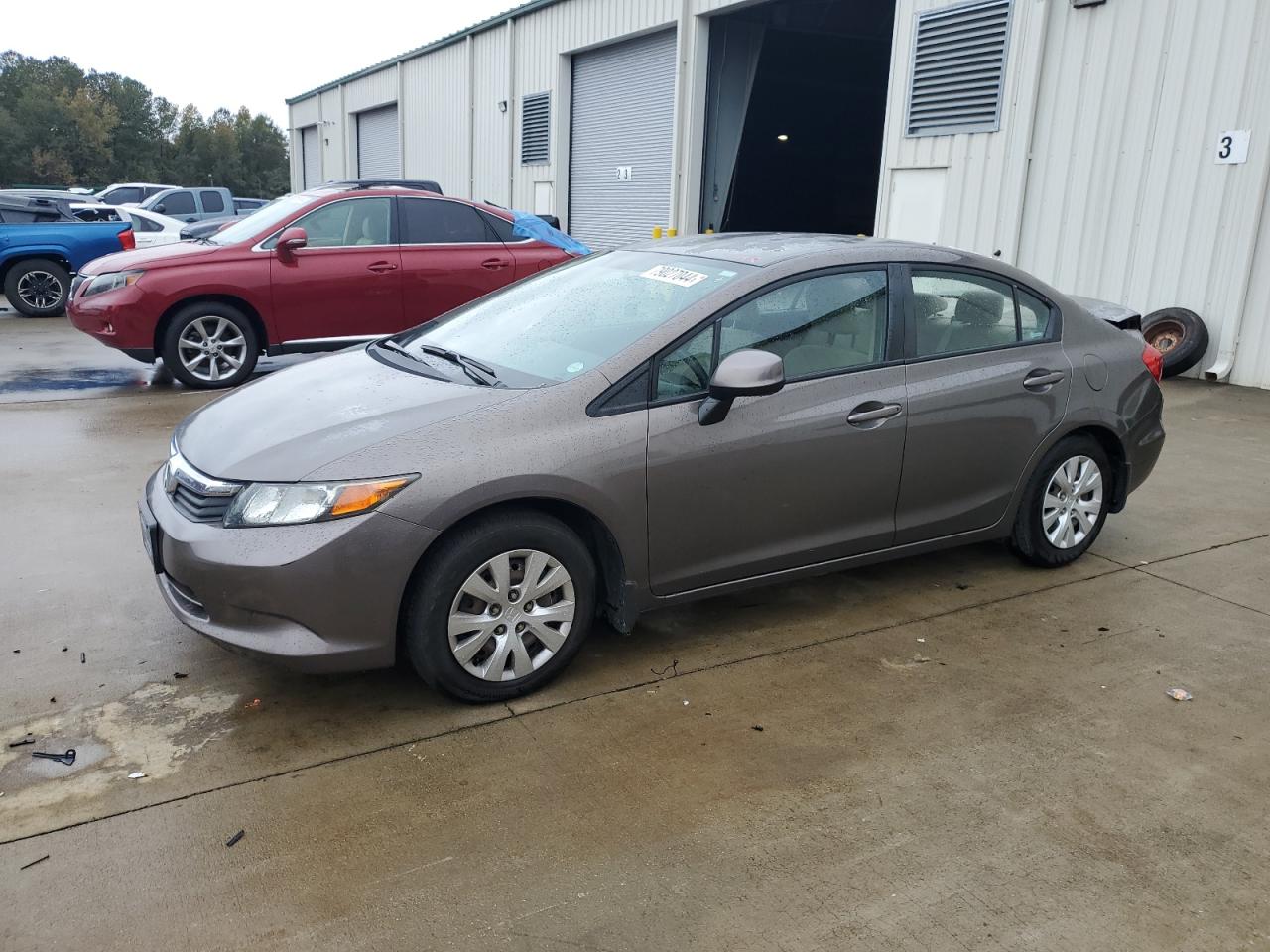 2012 Honda Civic VIN 2HGFB2F56CH601112