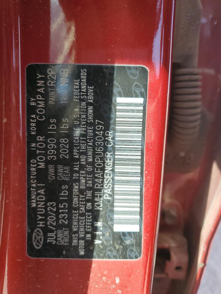 2023 Hyundai Elantra VIN KMHLR4AF0PU630497 Copart auction photo, front end damage thumbnail 15