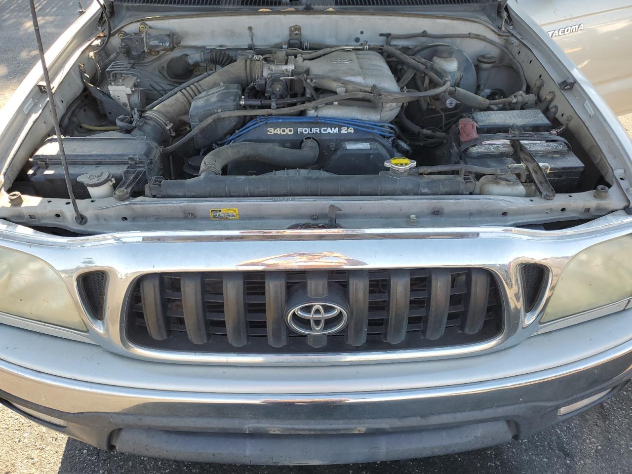 2004 Toyota Tacoma VIN 5TEWN72N34Z361273 Copart auction photo, rear end damage thumbnail 11