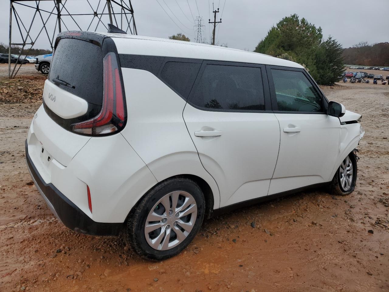 2023 KIA Soul VIN KNDJ23AU5P7872256 Copart auction photo, front end / side damage thumbnail 3