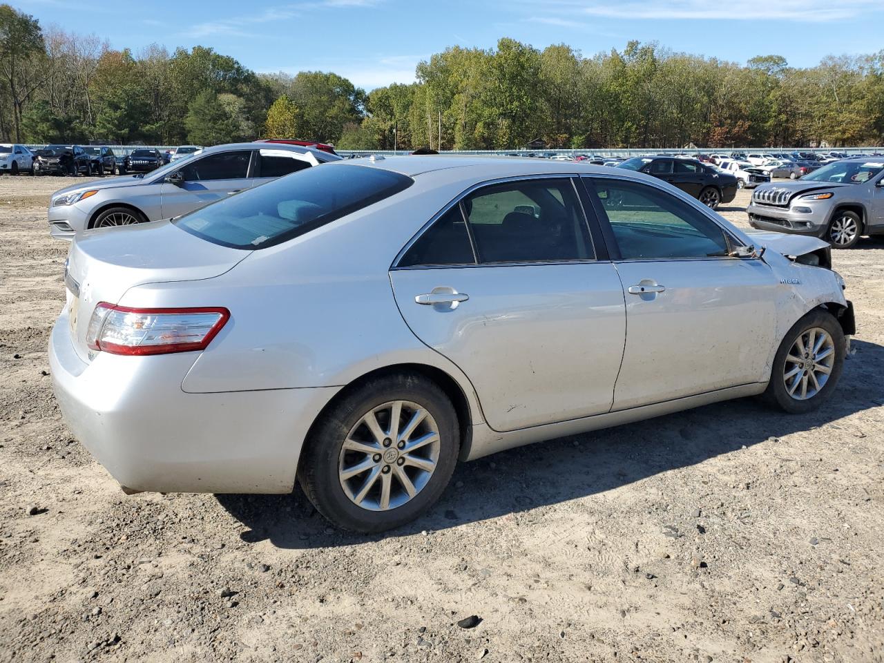 2010 Toyota Camry VIN 4T1BB3EK1AU111919 Copart auction photo, front end / side damage thumbnail 3