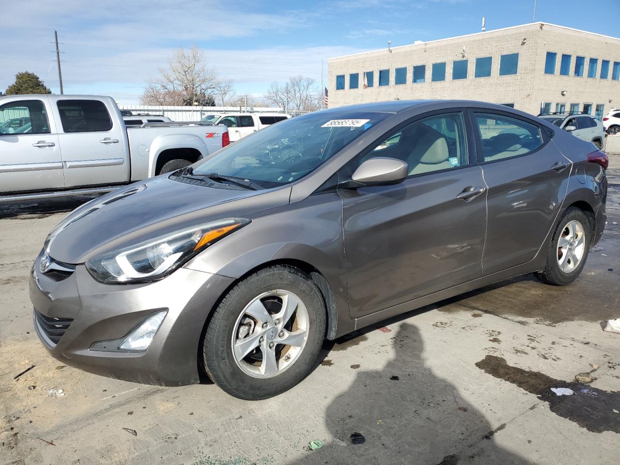 2015 Hyundai Elantra VIN 5NPDH4AE4FH568386