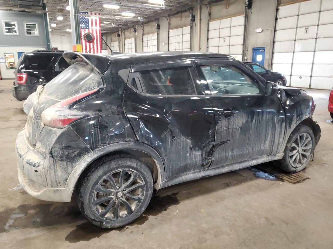2017 Nissan Juke VIN JN8AF5MV2HT752464 Copart auction photo, front end / side damage thumbnail 3