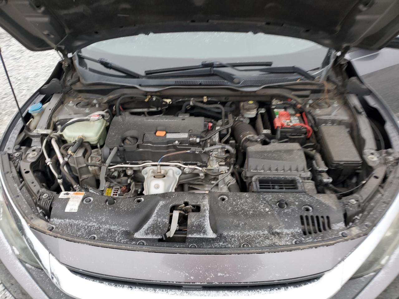 2016 Honda Civic VIN 19XFC2F56GE084309 Copart auction photo, rear end damage thumbnail 12