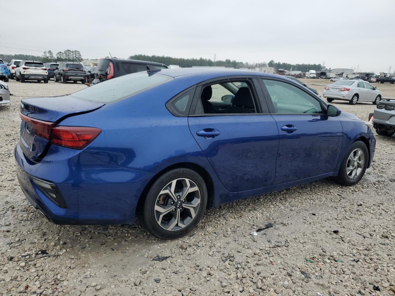 2019 KIA Forte VIN 3KPF24AD9KE063153 Copart auction photo, all over / vandalism damage thumbnail 3