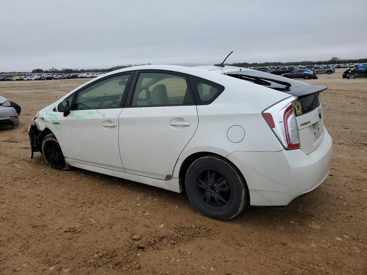 2012 Toyota Prius VIN JTDKN3DU6C5524544 Copart auction photo, front end damage thumbnail 2