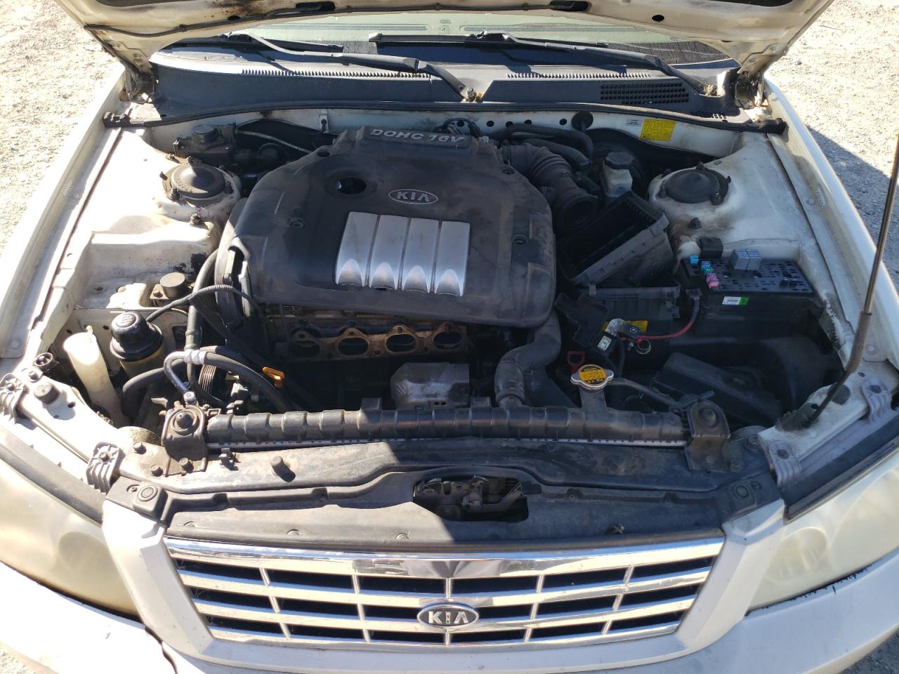 2002 KIA Optima VIN KNAGD126425164168 Copart auction photo, rear end damage thumbnail 11