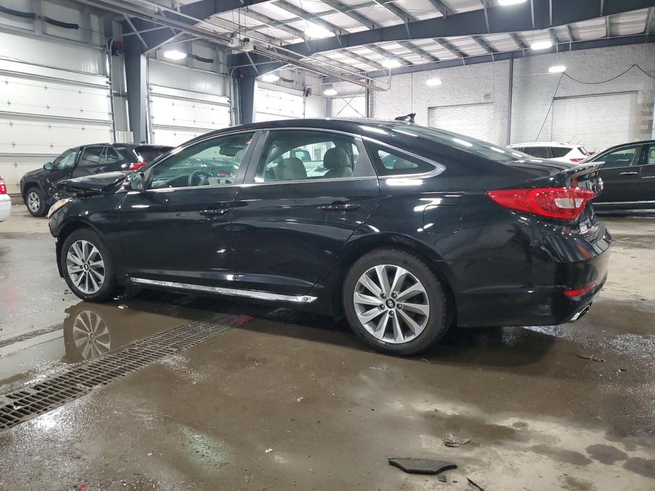 2016 Hyundai Sonata VIN 5NPE34AF7GH283646 Copart auction photo, front end damage thumbnail 2