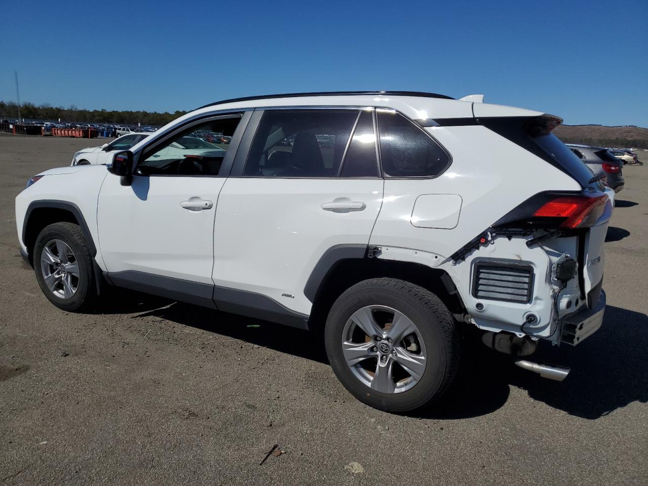2022 Toyota RAV 4 VIN 4T3MWRFV3NU071042 Copart auction photo, rear end damage thumbnail 2
