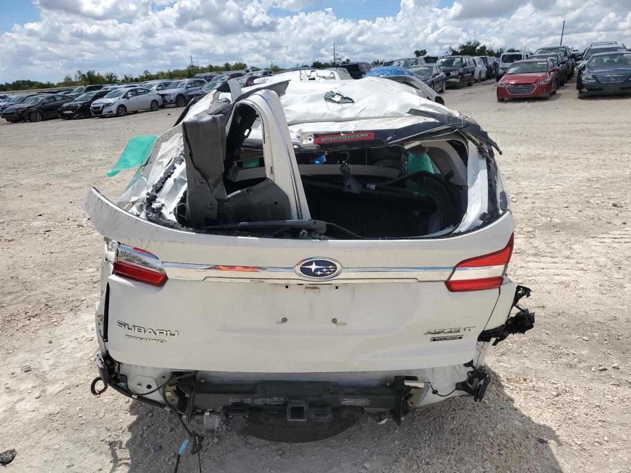 2021 Subaru Ascent VIN 4S4WMARD7M3456362 Copart auction photo, all over damage thumbnail 6