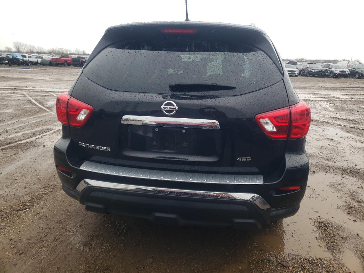 2017 Nissan Pathfinder VIN 5N1DR2MM6HC695512 Copart auction photo, front end damage thumbnail 6
