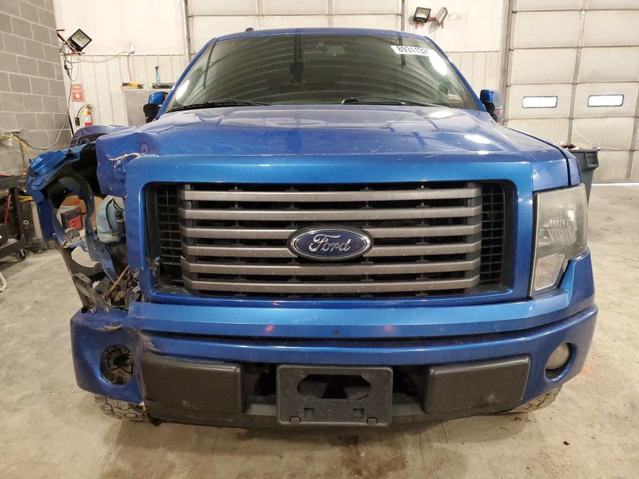2012 Ford F-150 VIN 1FTFW1CF8CFC95557 Copart auction photo, front end / side damage thumbnail 5