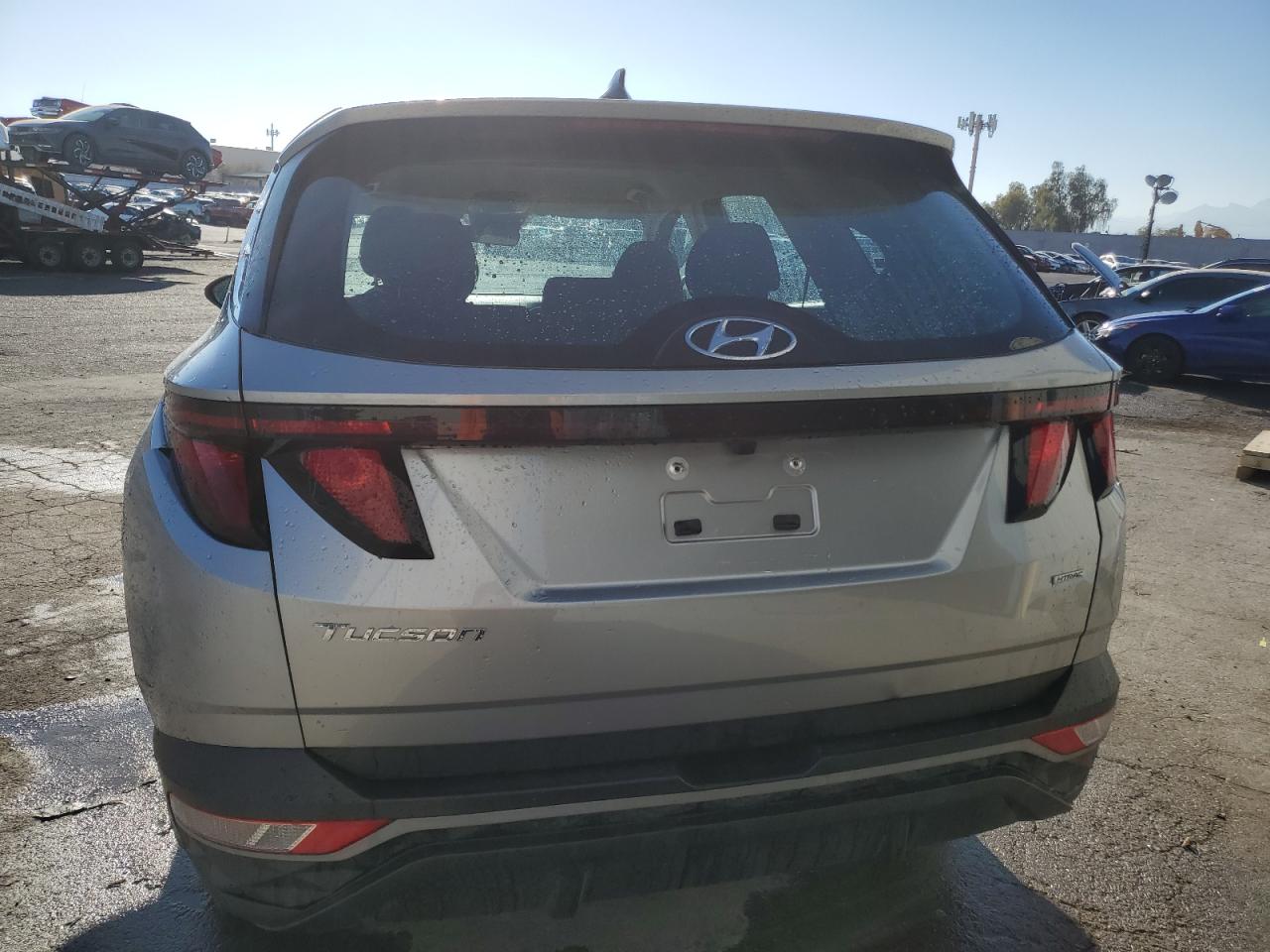 2023 Hyundai Tucson VIN 5NMJACAE6PH288873 Copart auction photo, front end / rear end damage thumbnail 6