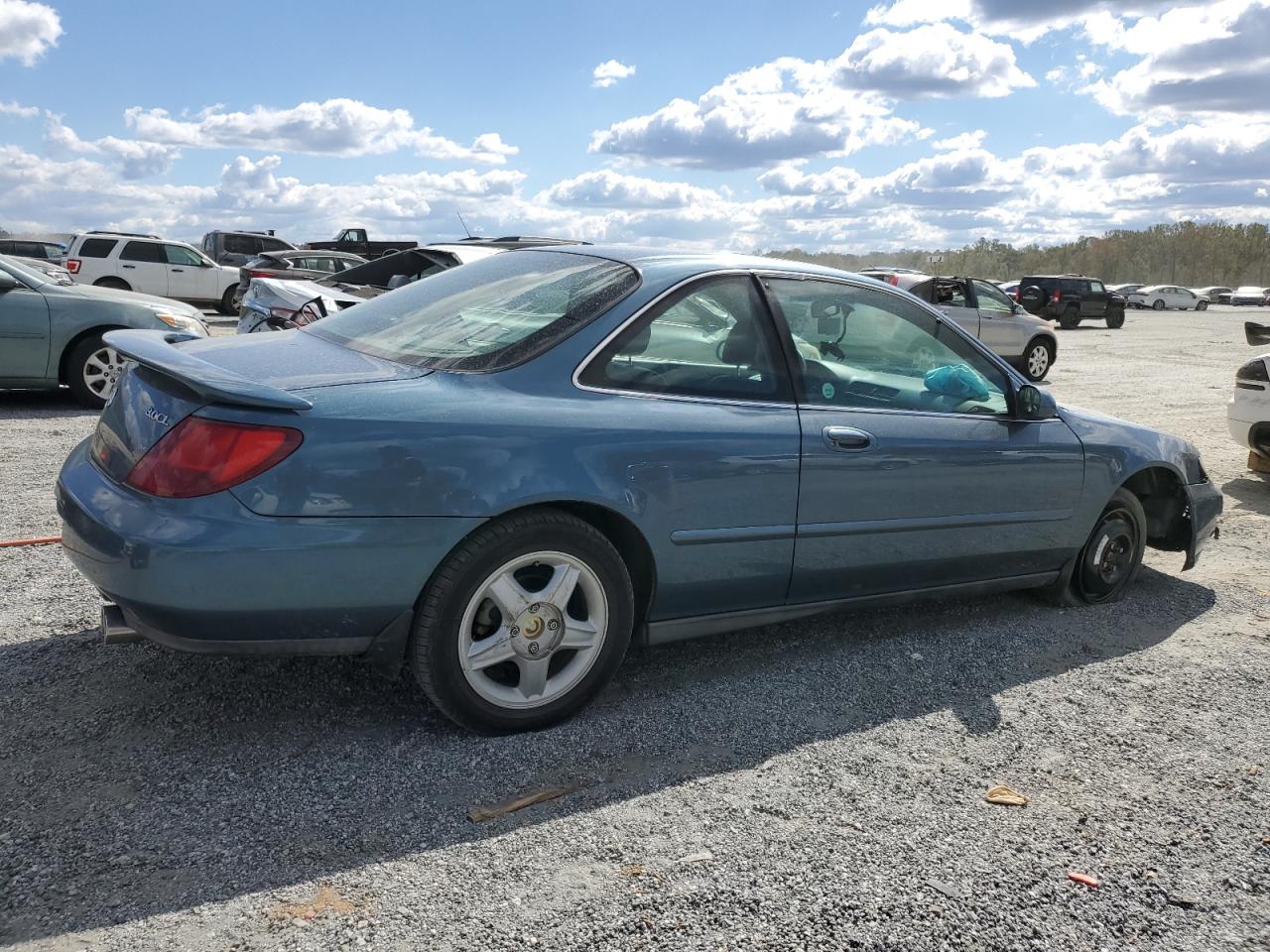 1997 Acura CL VIN 19UYA2258VL014630 Copart auction photo, front end / undercarriage damage thumbnail 3