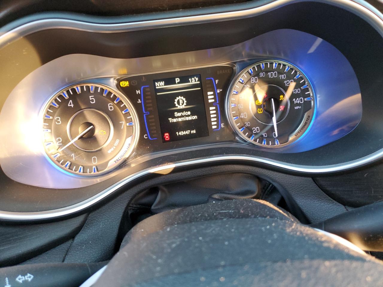 2015 Chrysler 200 VIN 1C3CCCABXFN754822 Copart auction photo, rear end damage thumbnail 9