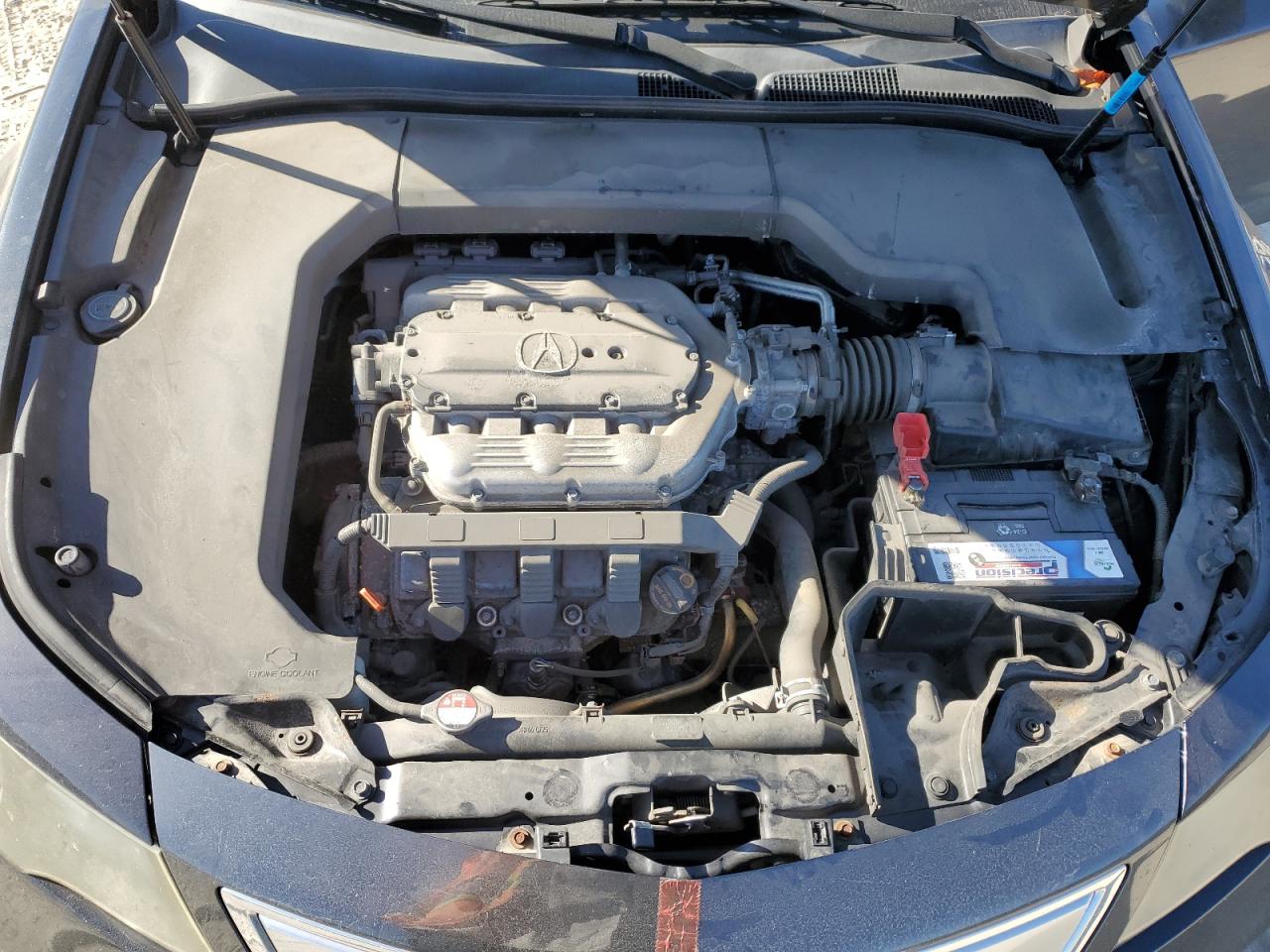 2013 Acura TL VIN 19UUA8F50DA012022 Copart auction photo, vandalism / mechanical damage thumbnail 11