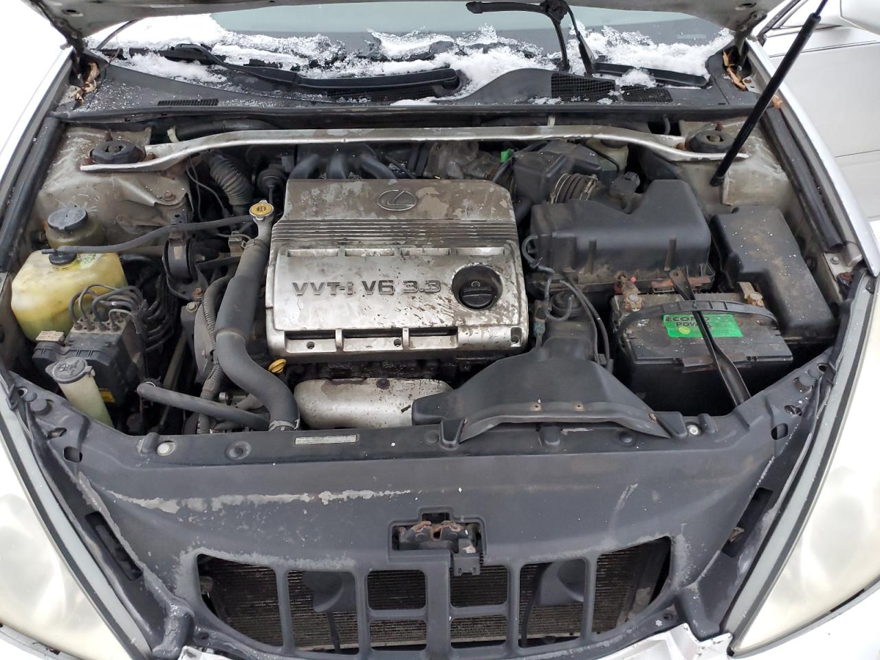 2005 Lexus ES VIN JTHBA30G855084744 Copart auction photo, rear end damage thumbnail 11
