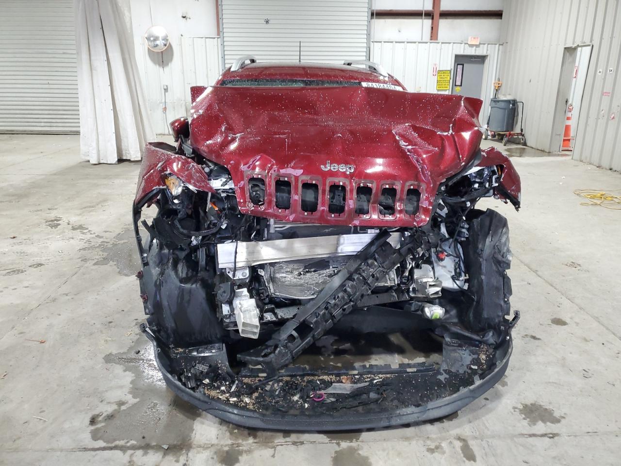 2020 Jeep Grand Cherokee VIN 1C4PJMCB0LD617881 Copart auction photo, front end damage thumbnail 5