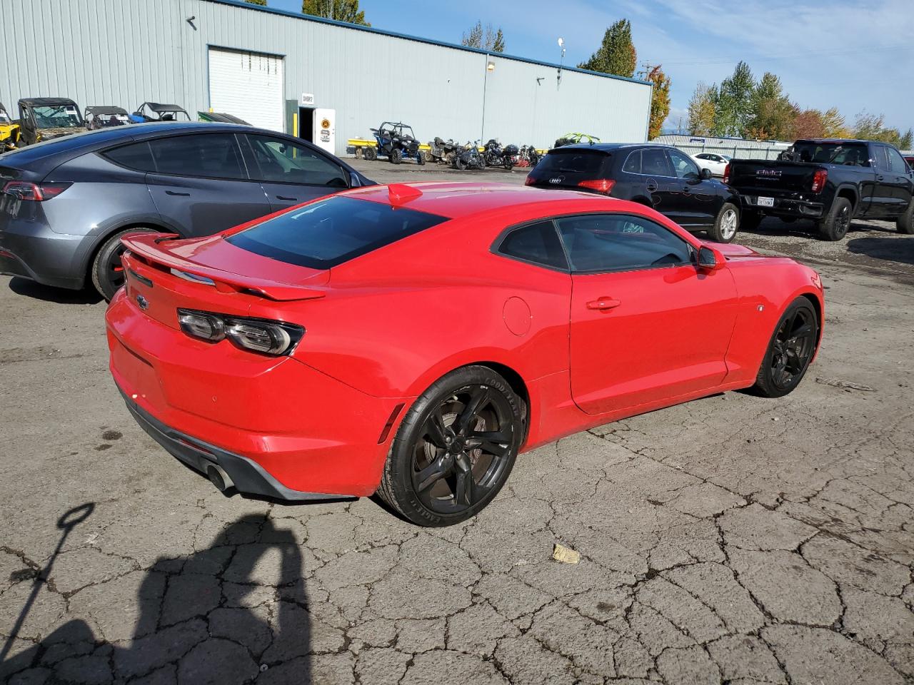 2019 Chevrolet Camaro VIN 1G1FH1R79K0107097 Copart auction photo, front end damage thumbnail 3