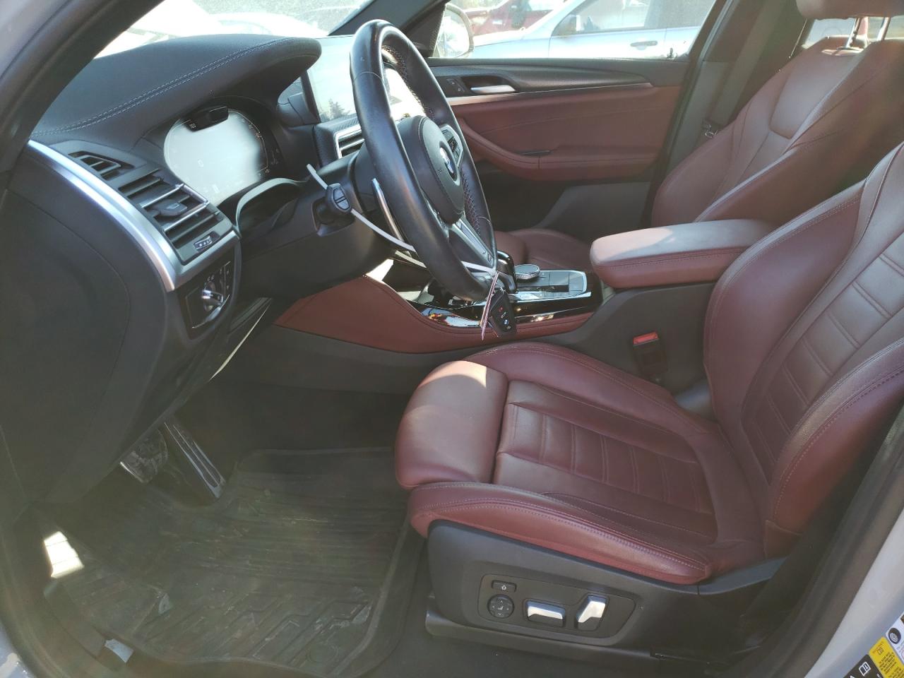 2023 BMW X4 VIN 5UX43DT00P9R86047 Copart auction photo, undercarriage / side damage thumbnail 7