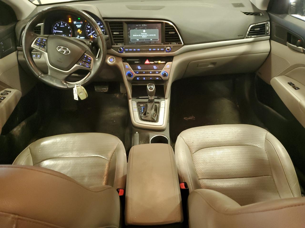 2017 Hyundai Elantra VIN 5NPD84LF3HH193910 Copart auction photo, front end damage thumbnail 8
