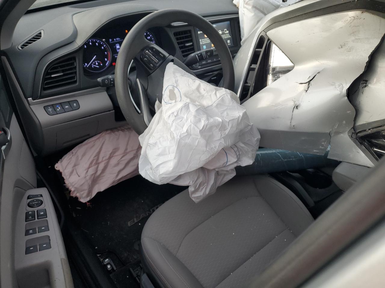 2019 Hyundai Elantra VIN 5NPD84LF6KH487678 Copart auction photo, front end damage thumbnail 8