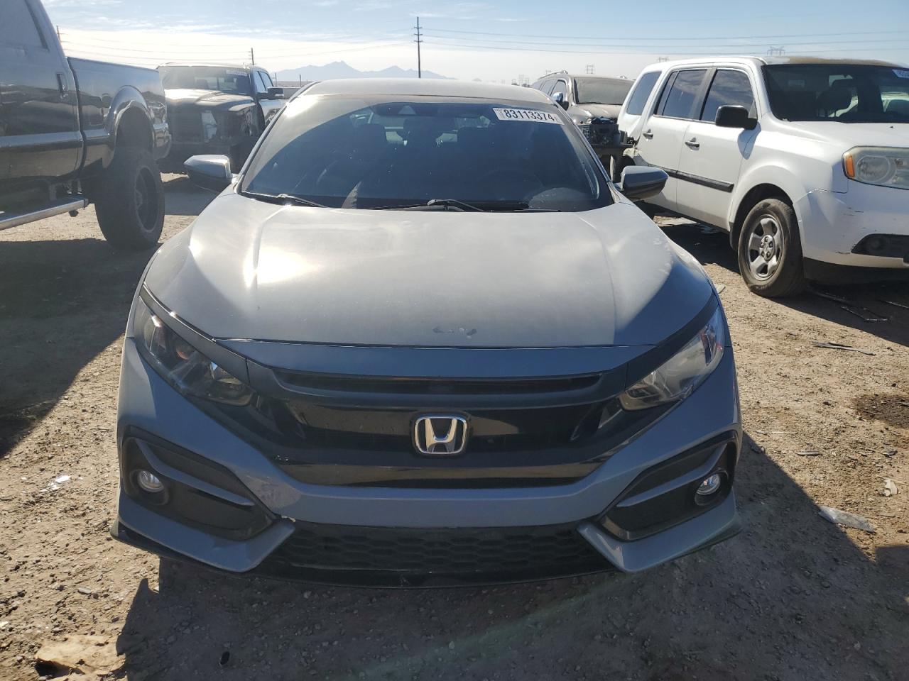2021 Honda Civic VIN SHHFK7H43MU228181 Copart auction photo, side damage thumbnail 5