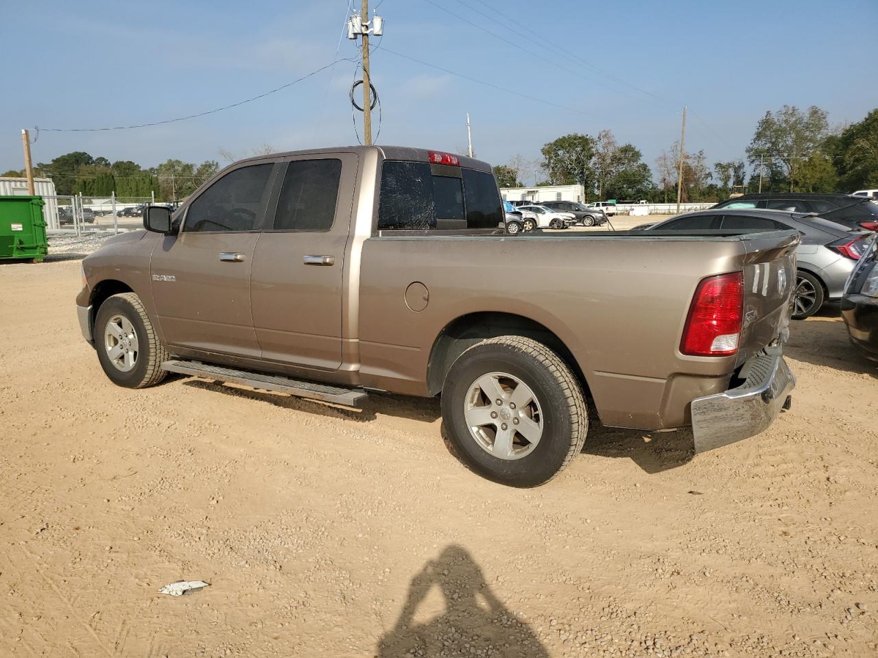 2009 Dodge RAM VIN 1D3HB18P19S760094 Copart auction photo, rear end damage thumbnail 2