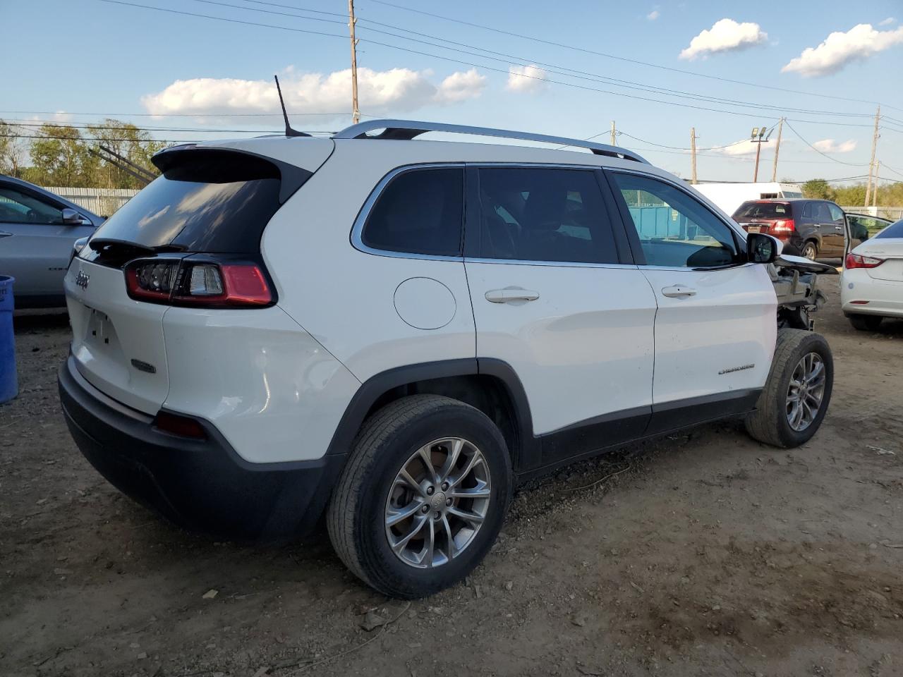 2019 Jeep Grand Cherokee VIN 1C4PJMLB7KD299708 Copart auction photo, front end / minor dent/scratches damage thumbnail 3
