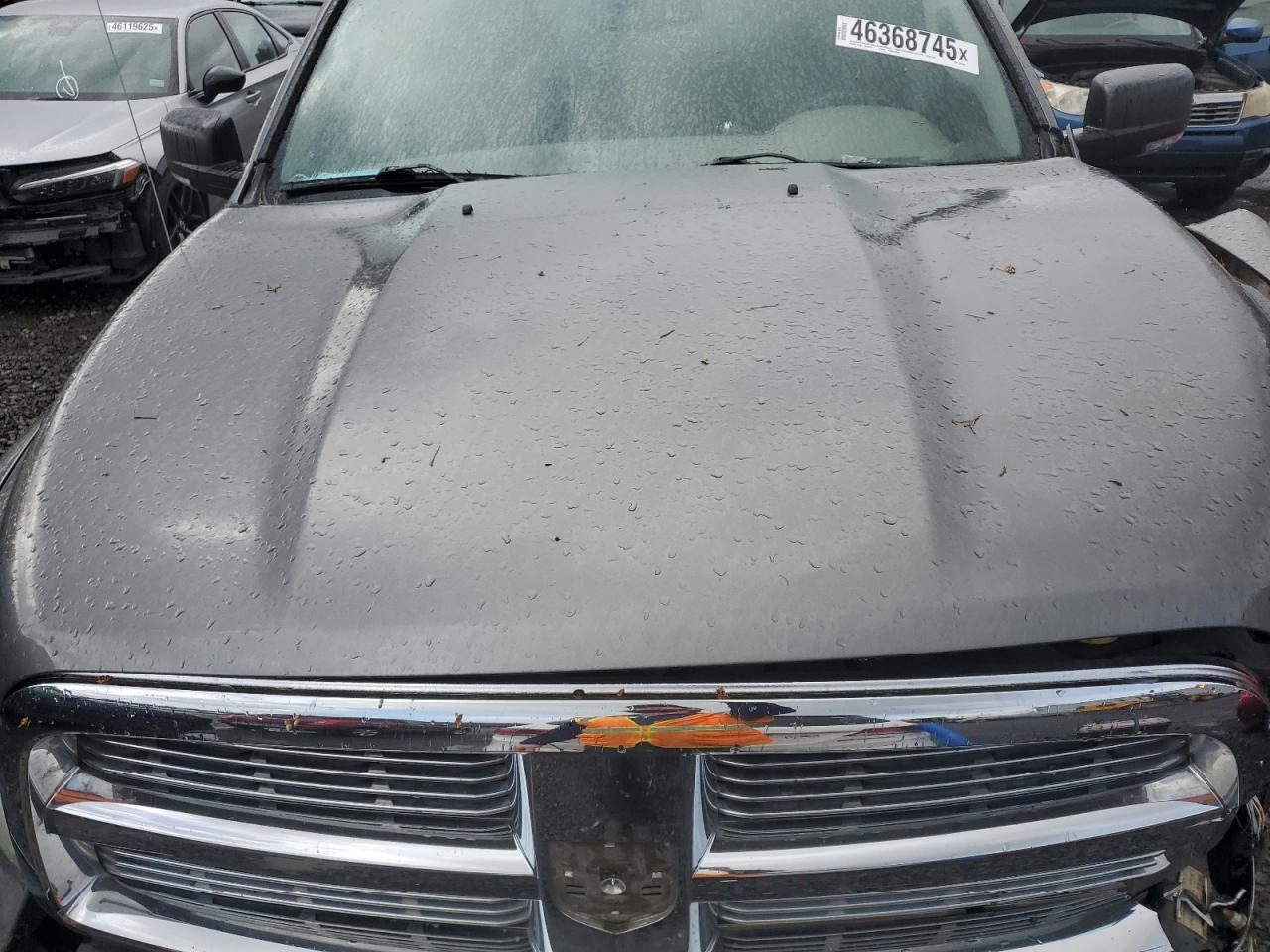 2009 Dodge RAM VIN 1D3HV18T59S808491 Copart auction photo, front end / undercarriage damage thumbnail 11