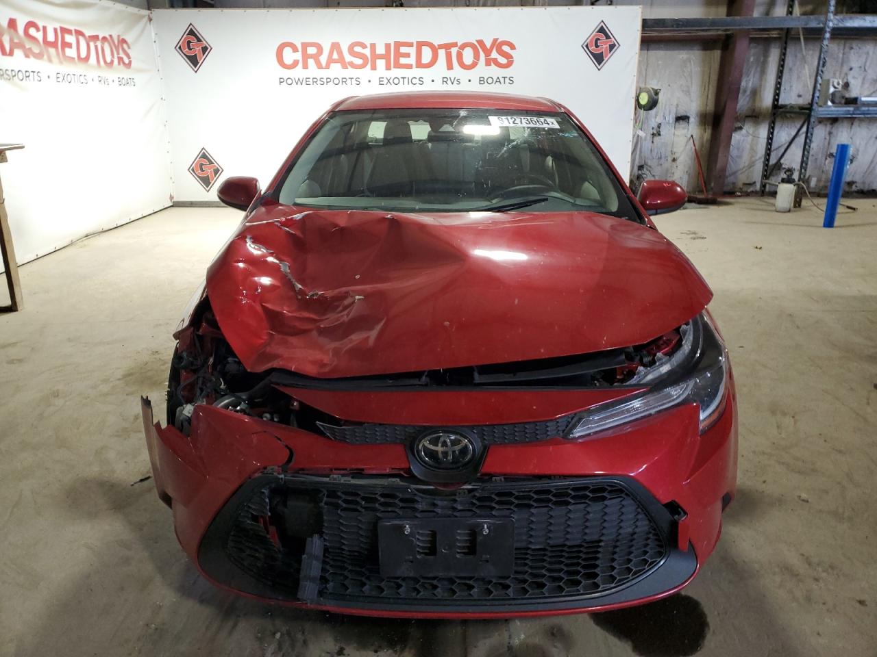 2020 Toyota Corolla VIN JTDEPRAE2LJ023780 Copart auction photo, front end / minor dent/scratches damage thumbnail 5
