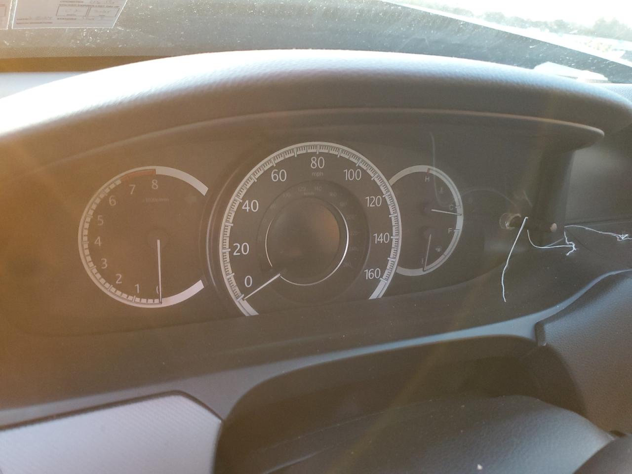 2014 Honda Accord VIN 1HGCR2F38EA012173 Copart auction photo, front end / side damage thumbnail 9