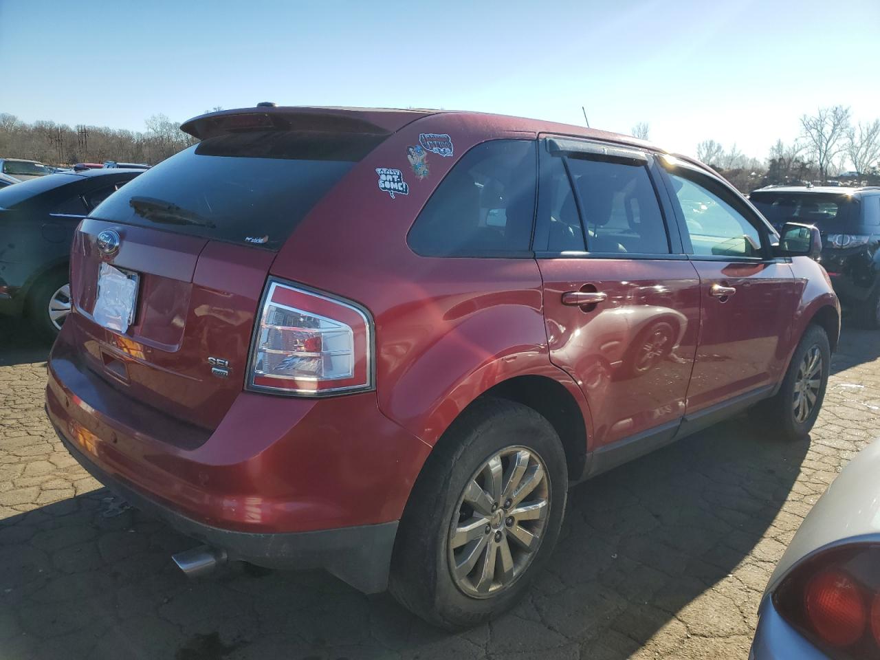 2009 Ford Edge VIN 2FMDK48C19BB00374 Copart auction photo, minor dent/scratches damage thumbnail 3