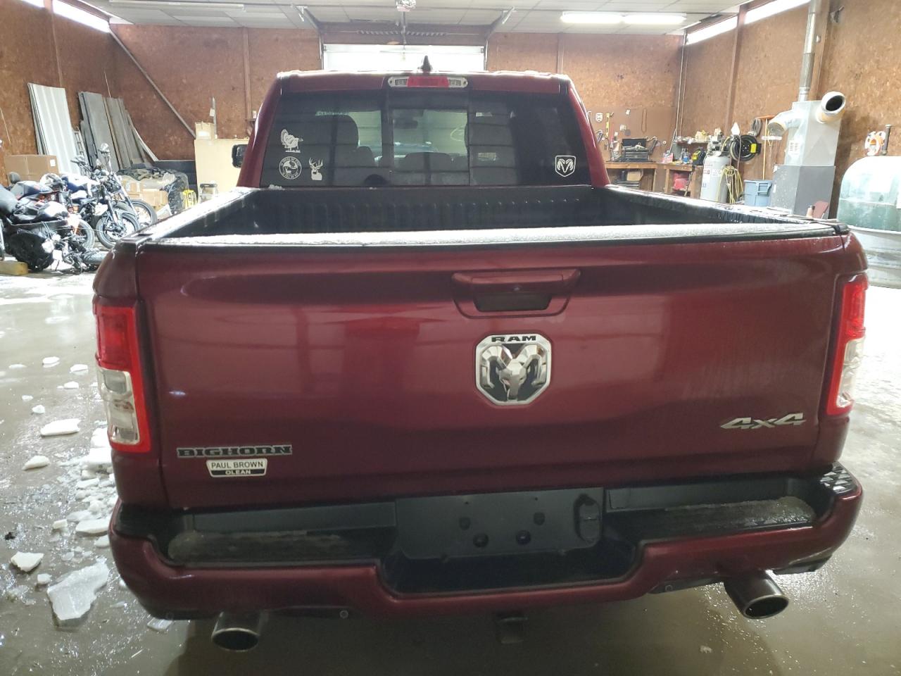 2020 RAM 1500 VIN 1C6SRFFT5LN147318 Copart auction photo, side damage thumbnail 6
