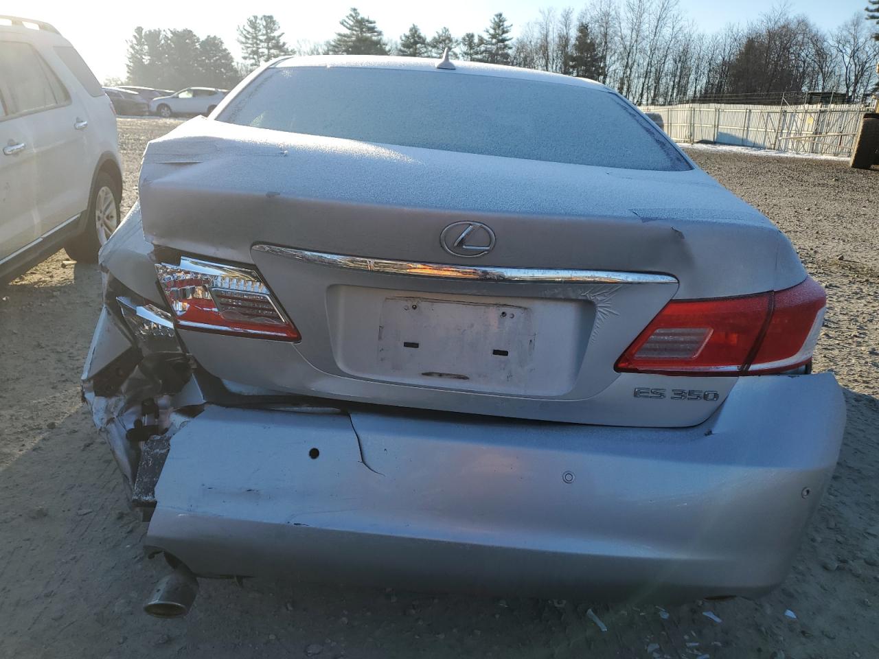 2012 Lexus ES VIN JTHBK1EG3C2508257 Copart auction photo, rear end damage thumbnail 6