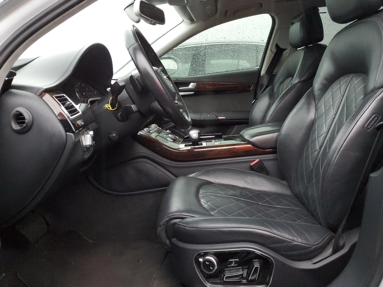 2015 Audi A8 VIN WAU3GAFD7FN006265 Copart auction photo, side / front end damage thumbnail 7