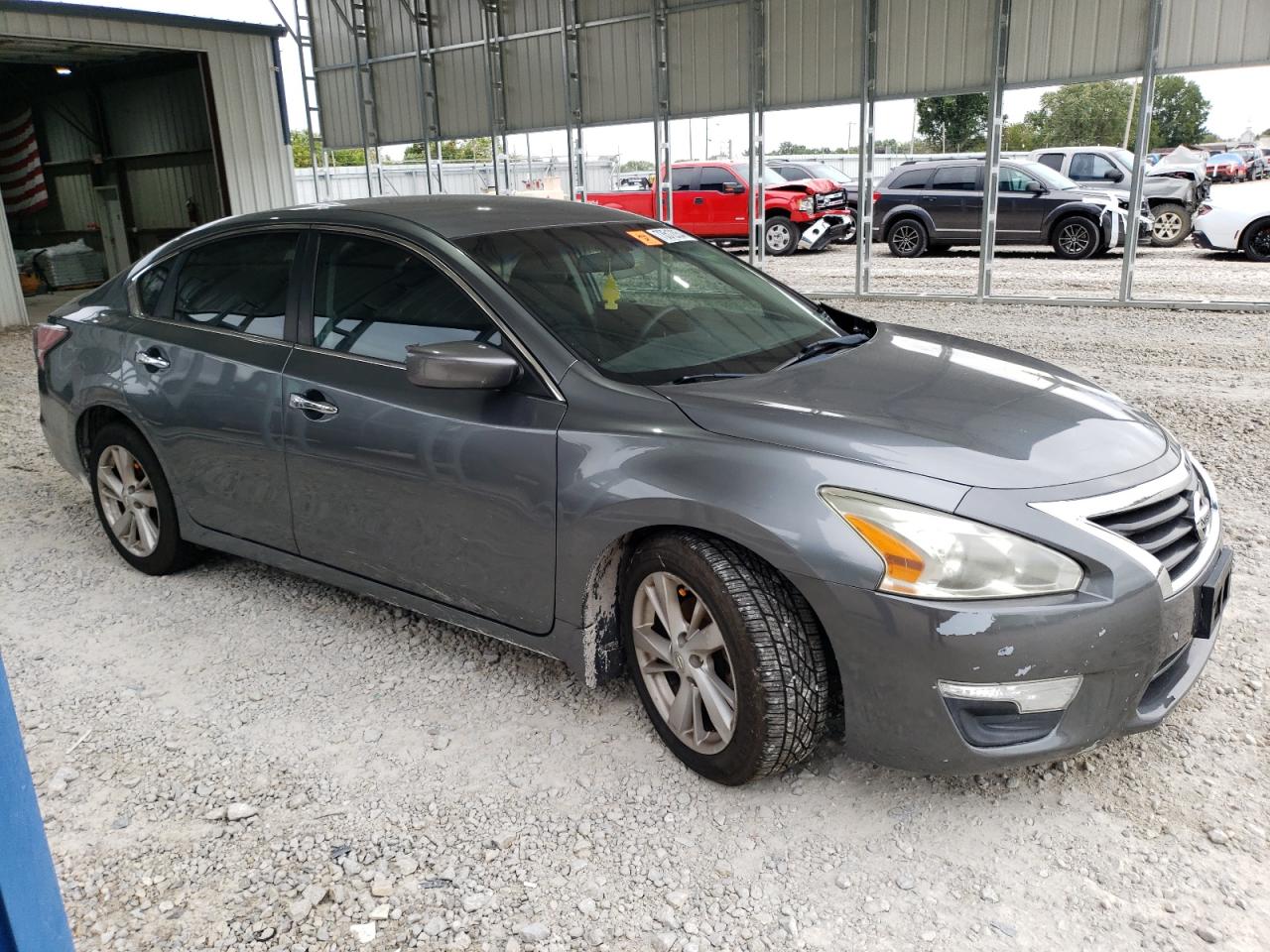 2014 Nissan Altima VIN 1N4AL3AP4EC428139 Copart auction photo, front end / hail damage thumbnail 4