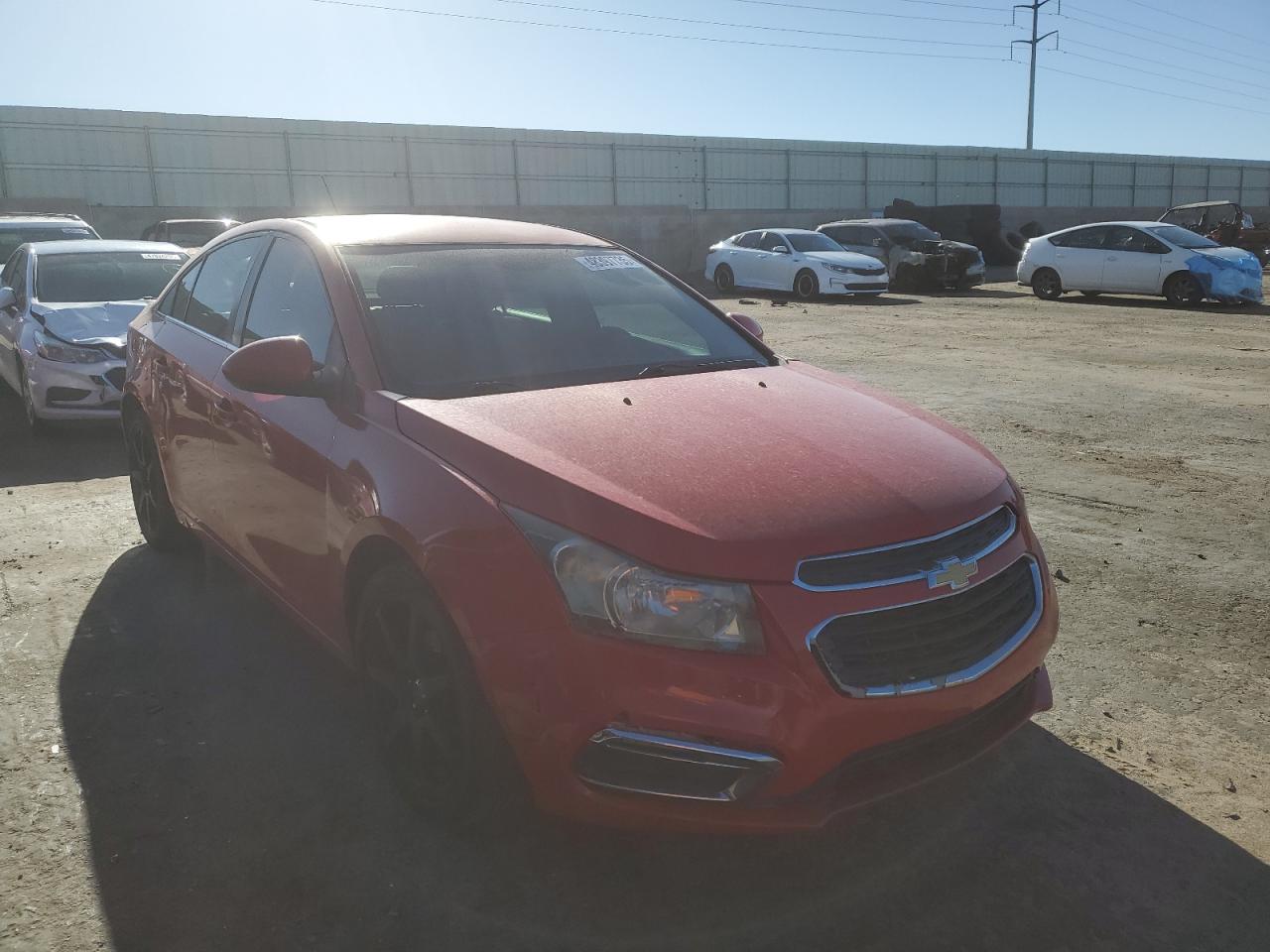 2015 Chevrolet Cruze VIN 1G1PE5SB3F7231656 Copart auction photo, front end / minor dent/scratches damage thumbnail 4